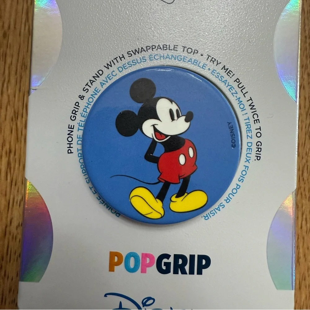 Disney Blue Mickey Mouse Phone Pop Socket